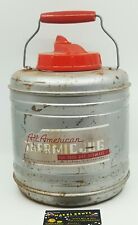Vintage All-American Thermos Picnic Cooler Jug Top Spout HOT OR COLD