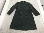 Military Trench Coat 40R Men's Overcoat 8405-782-2903 Zip Out Removable Liner