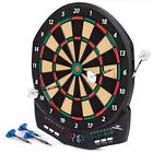Electronic Dartboard with 30 Games, Cricket Scoring and 6 Plastic Tip Darts