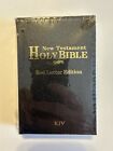 Mini Pocket HOLY BIBLE New Testament King James Version KJV Black RED LETTER