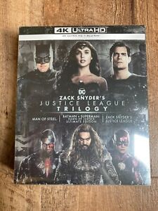 Zack Snyder's Justice League Trilogy (4K UHD + Blu-ray, EU Import, Region Free)