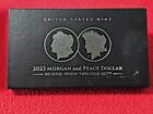 2023-S REVERSE PROOF MORGAN AND PEACE SILVER DOLLARS OGP     #MF-2443