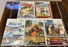 New ListingLot Of 5 Assorted Wii Games Sports Resort Paper Mario Fishing Hunting