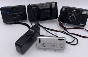 New ListingLot of (4) 35mm Film Cameras Canon Ansco Minolta-16 MG Camera Sub-Miniature