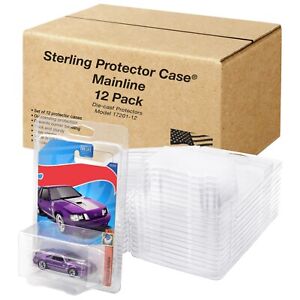 Sterling Protector Case Mainline 12 Pack for Hot Wheels & Matchbox Basic