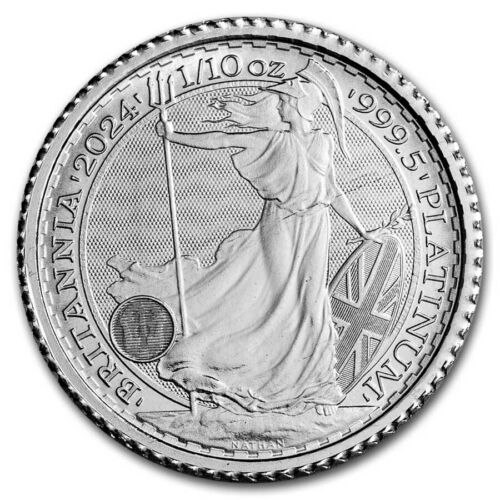 2024 GB 1/10 oz Platinum Britannia BU (King Charles III)
