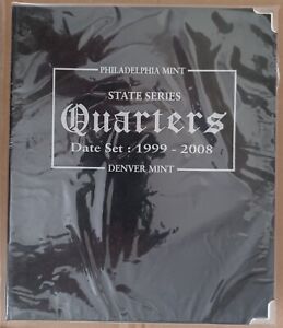 Harris Philadelphia Mint State Series Quarters 1999-2008 Album NEW Sealed Empty
