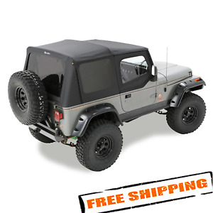 Bestop 79129-35 Black Sailcloth Replace-A-Top for 2003-2006 Jeep Wrangler TJ (For: Jeep Wrangler)