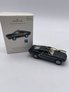 2011 Hallmark 1968 Ford Mustang GT Classic American Cars Brand New In Box