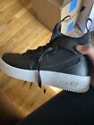 Size 8.5 - Nike Air Force 1 Ultraforce Mid Black Wedge - Womens - Lightly Used