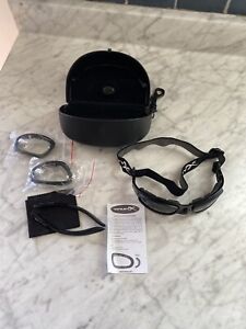 Wiley X Eye Wear Sunglasses Z87-2 Sg-1 Black FRAMES & extra Lenses Made In Italy