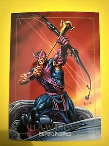 2016 Marvel Masterpieces 1992 Joe Jusko Commemorative  Hawkeye #34