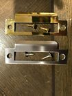 Lot of 50 Brass Mortise bolt lock latch catch Strike Plate US3 or 26D