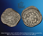 1768 Portugese India AE Bronze 12 Reis 15 Bazarucos Jose I Goa Mint Indian Coin