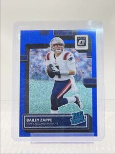 BAILEY ZAPPE 2022 DONRUSS OPTIC RATED ROOKIE BLUE GLITTER SP RC Q1646