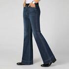 Men Bell Bottom Jeans Flared Denim Pants 60s 70s Vintage Trousers Slim Fit 2024