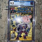 New ListingTRANSFORMERS #40 CGC 9.2 Newsstand! WHITE PAGES   MARVEL COMICS 1988