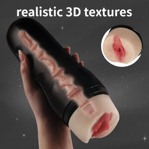 Realistic Male Masturbator Cup Training Toy for Men Pocket Pussy Adult Sex Toy