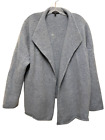 Eileen Fisher Size 3X Open Sweater Jacket Cardigan Wool Cashmere Light Blue