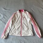 Women's Adidas Jacket Clima365 White Pink Size Small