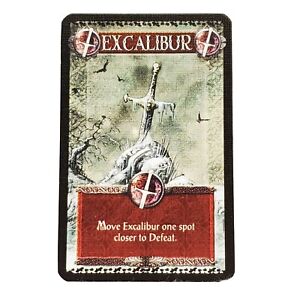 Shadows Over Camelot Board Game by Days of Wonder Excalibur Card Only