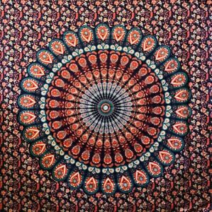 Wall Hanging Tapestry Bedspread Mandala Meditation Hippie Psychedelic Poster