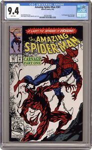 Amazing Spider-Man #361 1st Printing CGC 9.4 1992 3922837006 1st Carnage