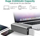 Portable Laptop Charger II, 31200 mAh High Capacity USB C Power Bank 100W AC @_@