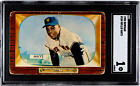 Willie Mays 1955 Bowman SGC 1 Baseball Card Vintage Graded Giants MLB HOF #184