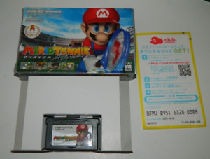 Mario Tennis: Power Tour for Game Boy Advance GBA Japan w/ Box