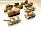 (Lot Of 10) Military Vehicles Matchbox Missile Launcher M60A1 M1A1 Tank