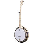 Deering Goodtime Two 5-String Bluegrass Resonator Banjo, Natural, Made in USA