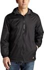 Dickies Men's Fleece Lined Hooded Jacket Black Size Small