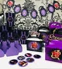 Descendants party pack, favour box,party bags/ boxes, cake topper,personalised,