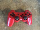 Sony PlayStation PS3 DualShock 3 SIXAXIS Wireless Controller - RED - Repair