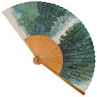 VTG Japanese Bamboo & Washi Paper Sensu Folding Fan by Ikuo Hirayama: Feb24-B
