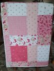 Strength In Pink/ Riley Blake Homemade Quilt 54