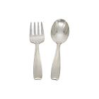 Tiffany & Co Cordis Sterling Silver Baby Spoon and Fork #17260