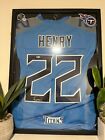 New ListingSIGNED DERRICK HENRY CUSTOM TITANS JERSEY!  Framed and Authenticated!!