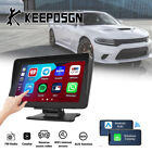 7'' Touch Screen Wireless A/pple Android Carplay Stereo Radio Protable for Dodge (For: 1968 Dodge Charger)