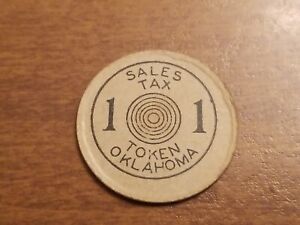 Vintage Oklahoma Sales Tax Token