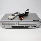 SYLVANIA SSD803 DVD/VHS VCR COMBO Player *WITH REMOTE* W/AV Works Great! TESTED
