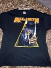 2001 Megadeth Clockwork Orange T Shirt Thrash Metal Rock Band Vintage VTG XL
