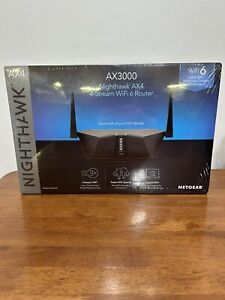 NEW NETGEAR Nighthawk AX4 4-Stream WiFi 6 Router AX3000 RAX35-100NAS SHIPS FREE!