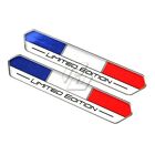 2pcs France Limited Edition Sticker for Car Bike Truck Emblem Badge Stickers