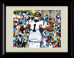Unframed Cam Newton - Carolina Panthers Autograph Promo Print - Fists