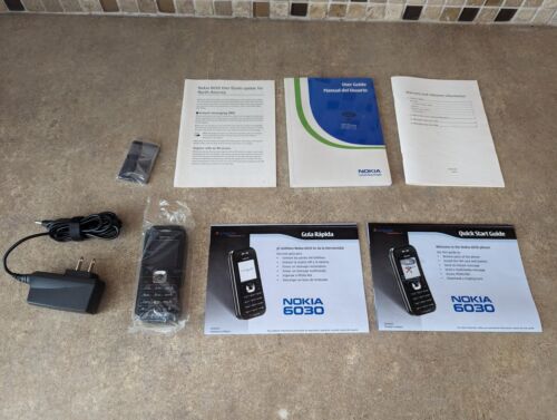 CINGULAR NOKIA 6030 / WITH BOX AND ACCESSORIES C4-6