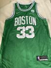 Larry Bird Boston Celtics Basketball Jersey Sz 54 Nike Swingman Green Legend
