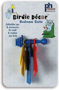 Prevue Hendryx Birdie Decor Clothes Rack Bird Toy conure budgie parakeet cockati