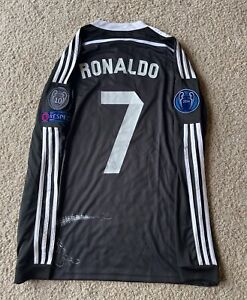 Cristiano Ronaldo 2014/2015 Real Madrid Third Jersey Large Long Sleeve